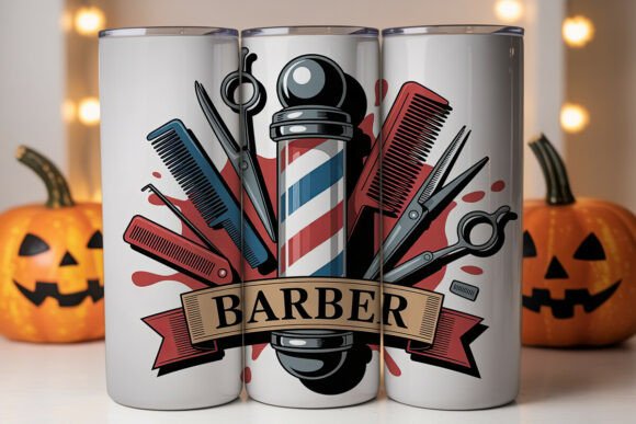 Barber Shop 20oz Tumbler Wrap Review