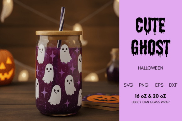 Cute Ghost Libbey Can Glass Wrap Review