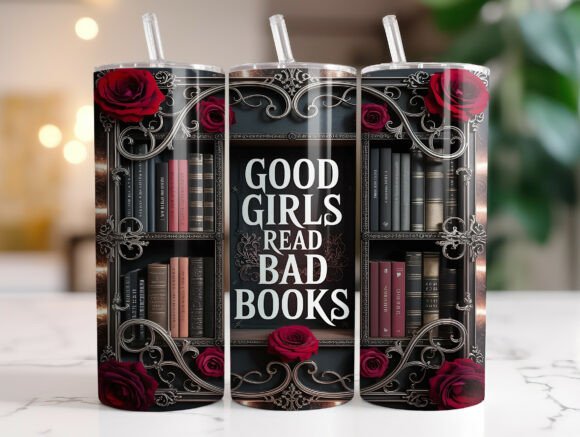 Dark Romance Gothic Book Tumbler Wrap Review
