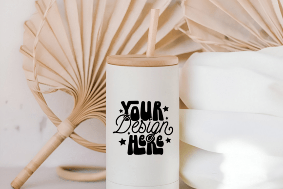 Frosted Libbey Glass Mockup Beer Can Gla