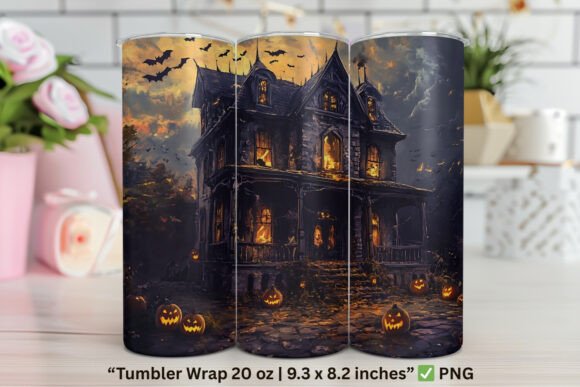 Gothic Mansion Halloween Wrap Review