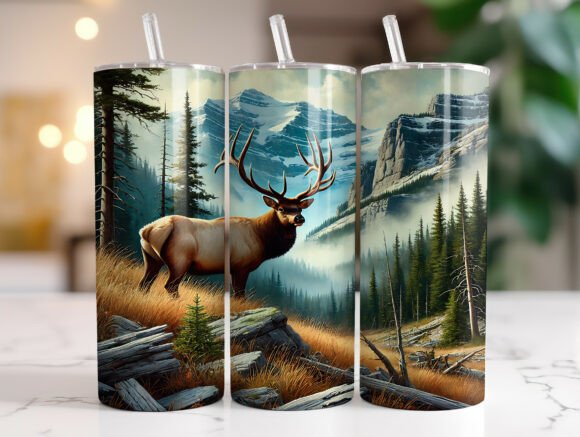 Mountain Elk Wildlife Tumbler Wrap Review