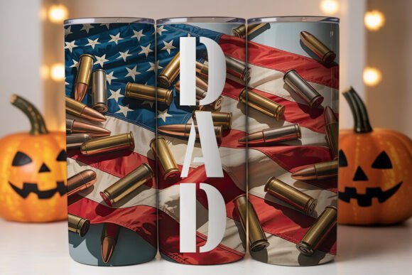 Patriotic Dad 20oz Tumbler Wrap Review