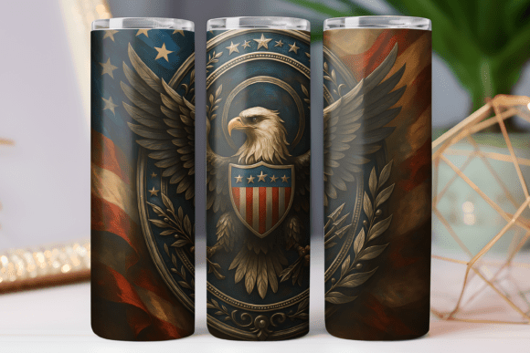 Patriotic Tumbler Wrap Deer 20oz Design Review