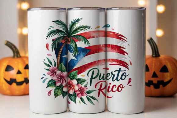 Puerto Rico Tumbler Wrap PNG Review