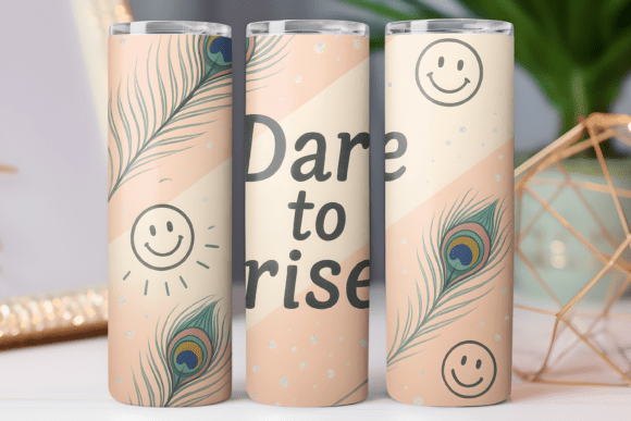 Rise Motivation Tumbler Wrap Design Review